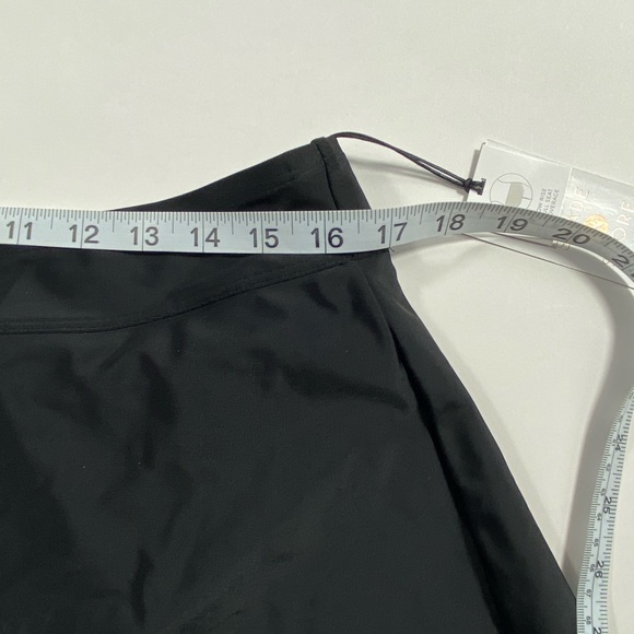 Shade & Shore Womens L (12-14) Black Full Coverage Elastic Waist Swim Skirt NWT - Picture 11 of 13